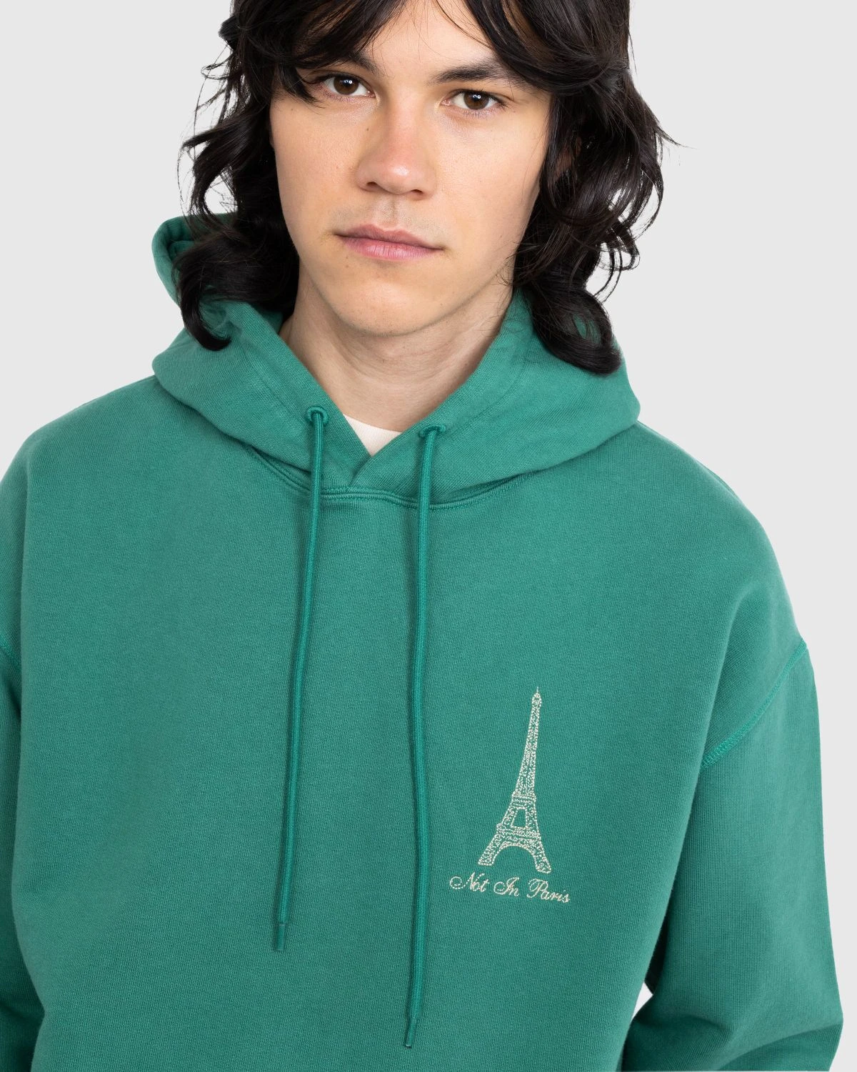 Highsnobiety β Not In Paris 5 Hoodie Green - Image 5