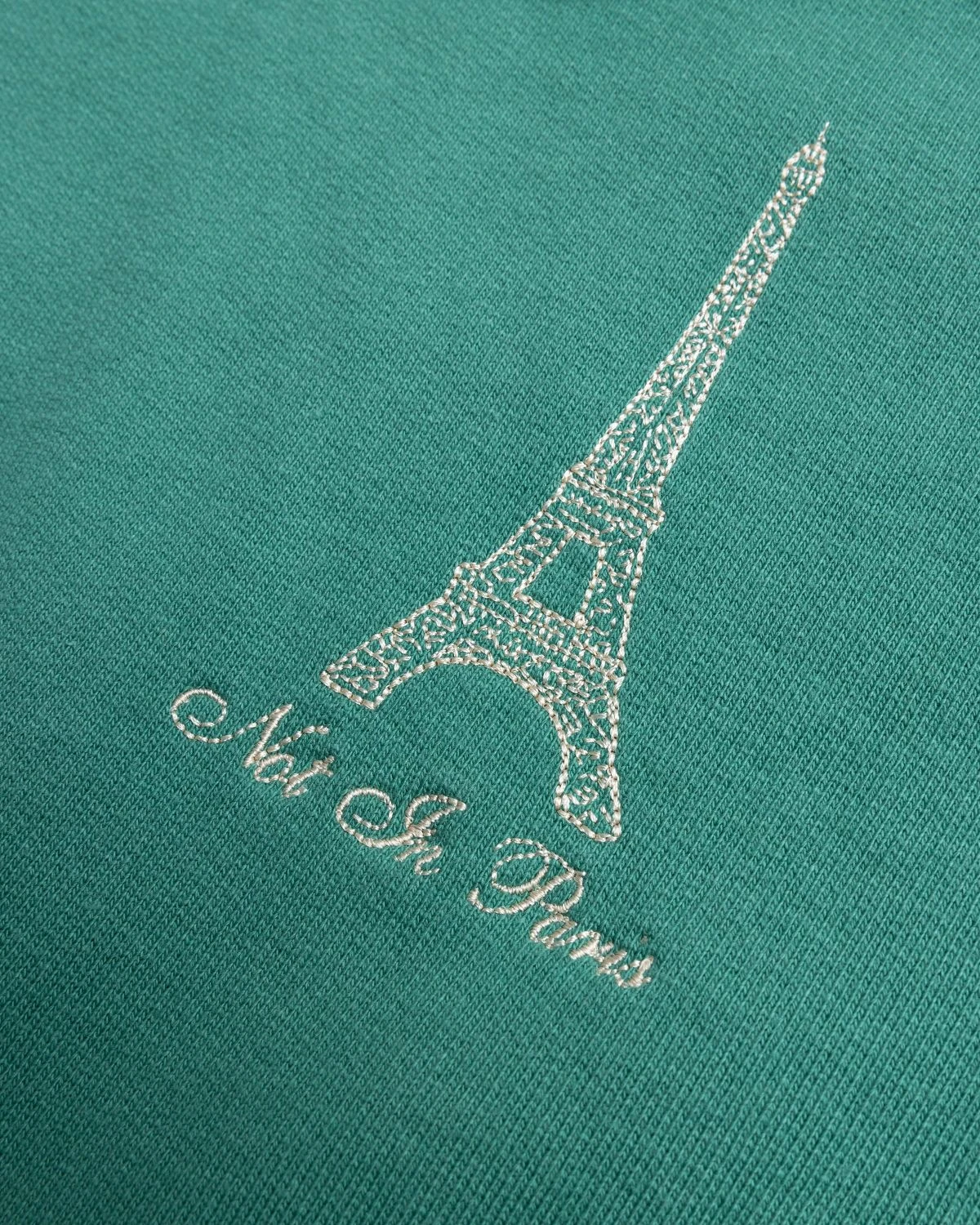 Highsnobiety β Not In Paris 5 Hoodie Green - Image 6