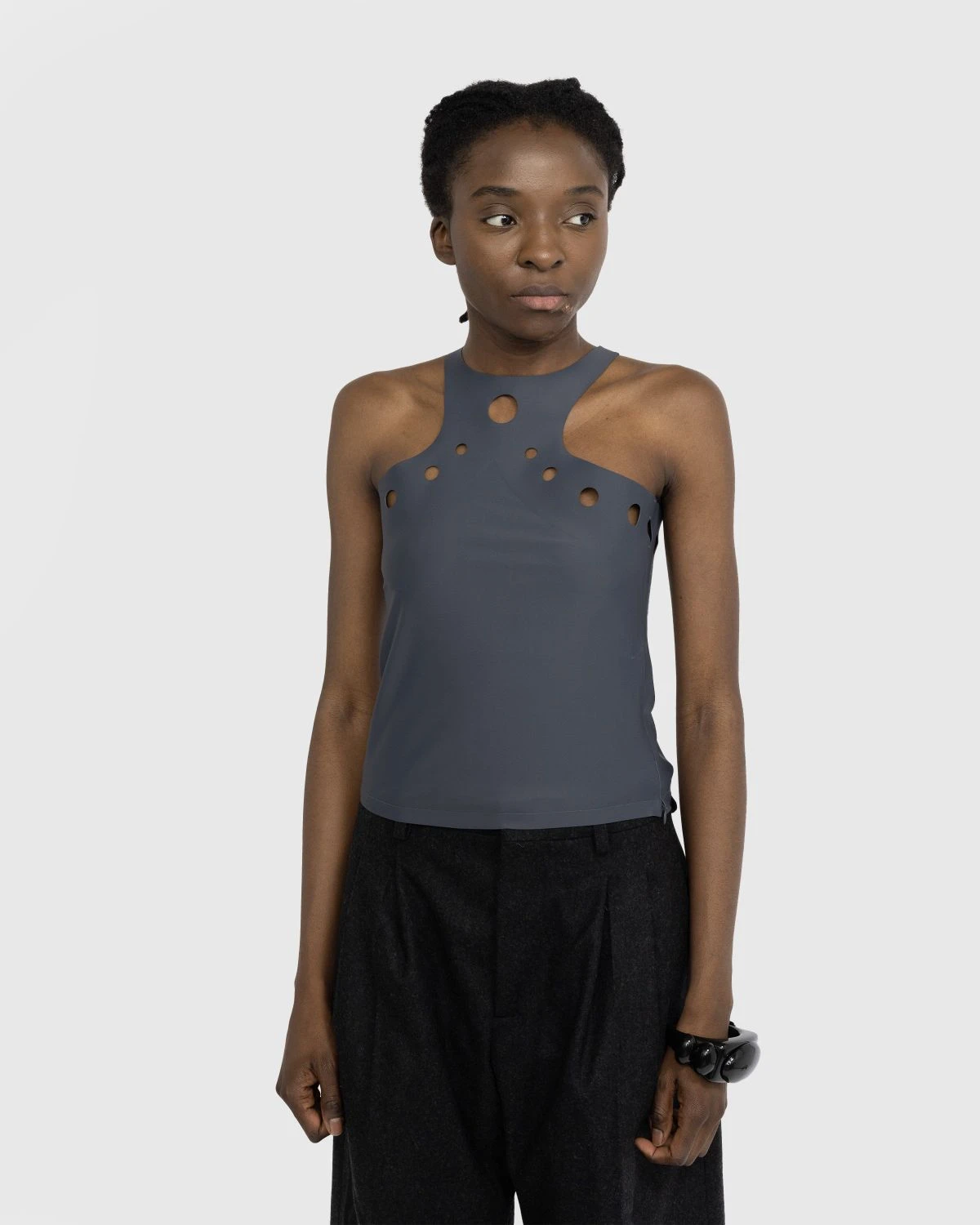 Jean Paul Gaultier β Perforated Details Tanktop - Image 6