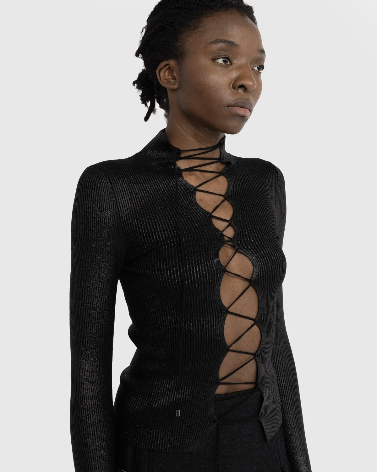 Jean Paul Gaultier β Lace Longsleeve Top - Image 5