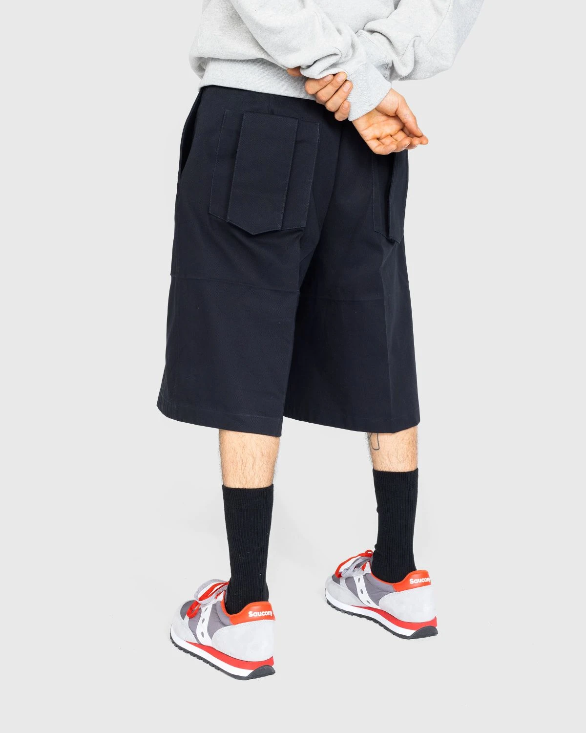 Jil Sander β Belted Shorts Navy - Image 3