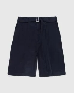 Jil Sander β Belted Shorts Navy