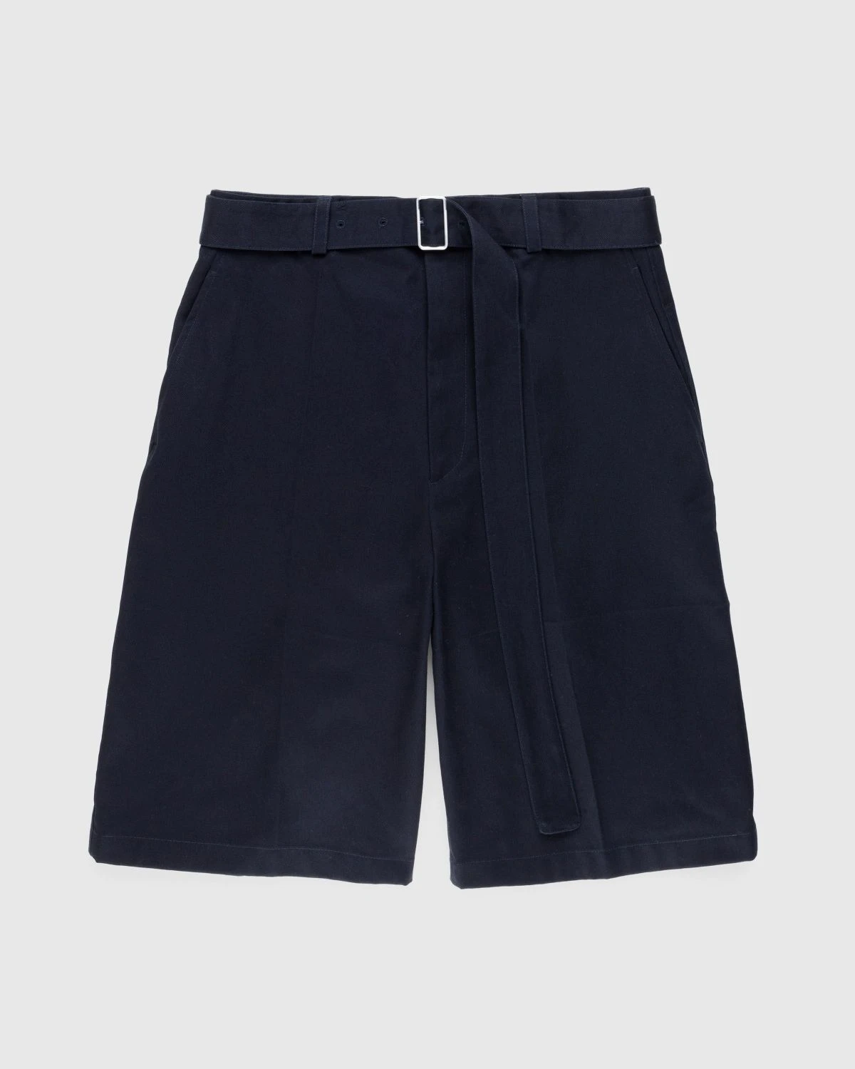 Jil Sander β Belted Shorts Navy
