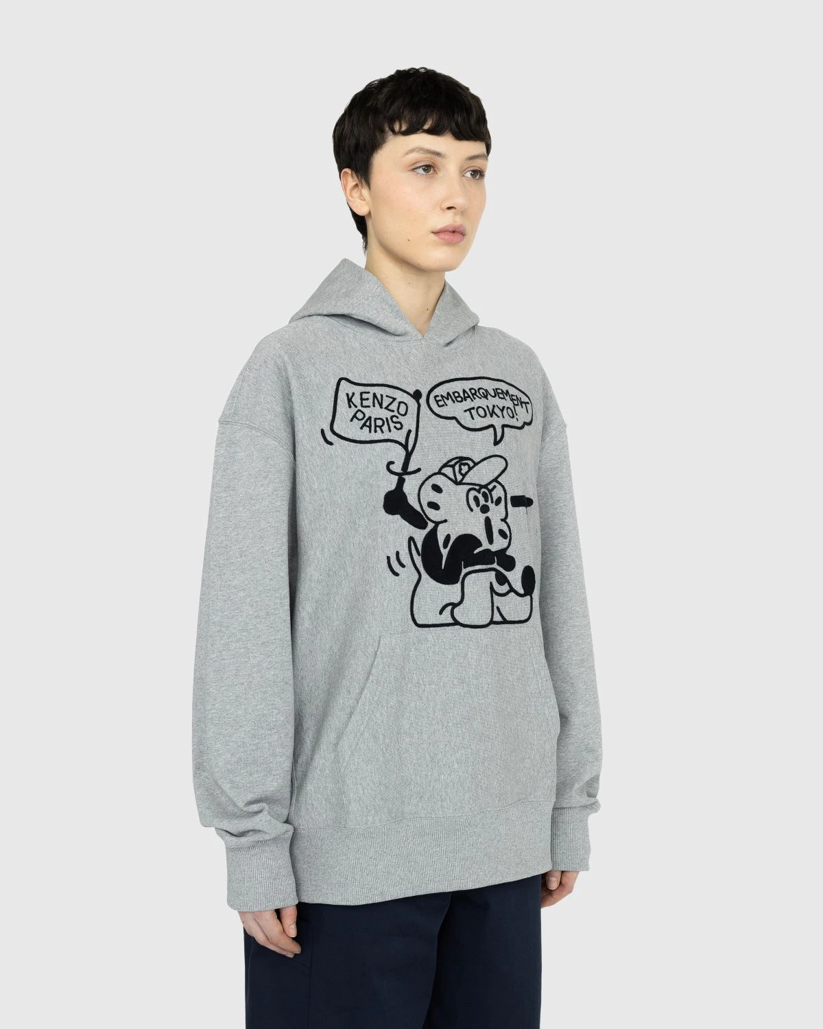 Kenzo – ‘BOKE Boy’ Travels Oversized Hoodie - Image 3
