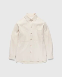 Lemaire – Wool Blend Shirt Beige