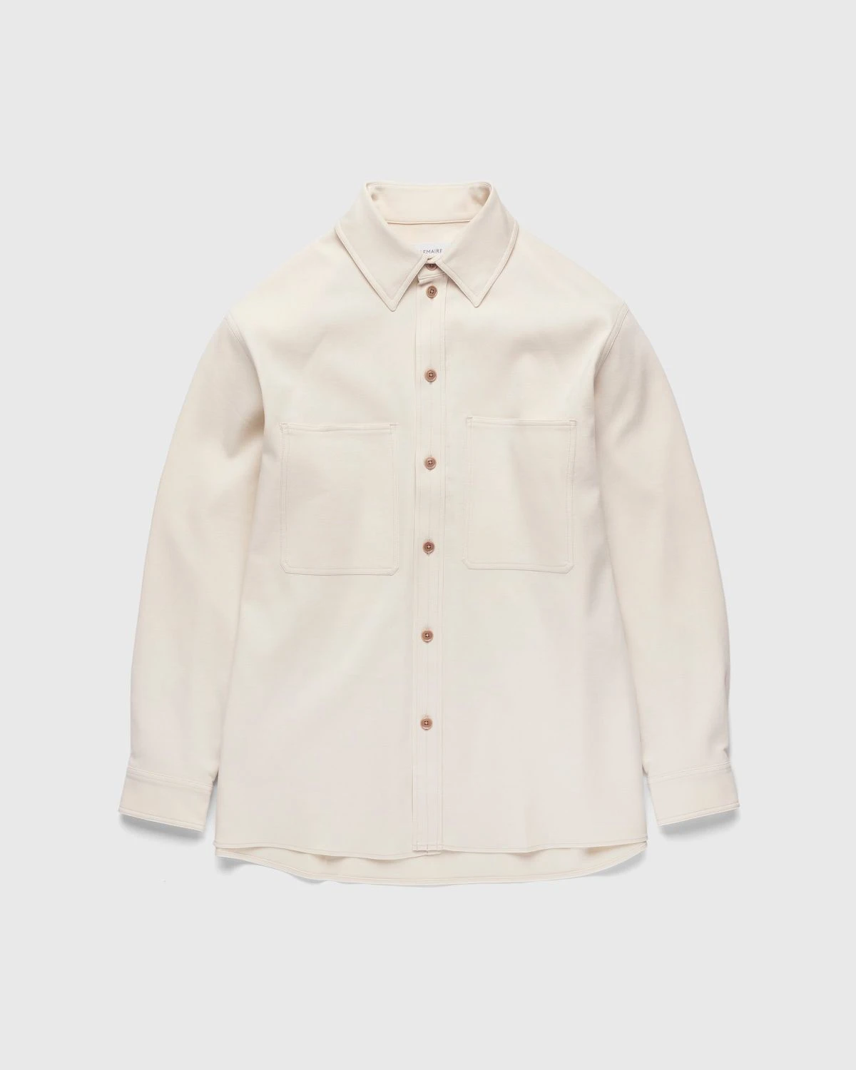Lemaire – Wool Blend Shirt Beige
