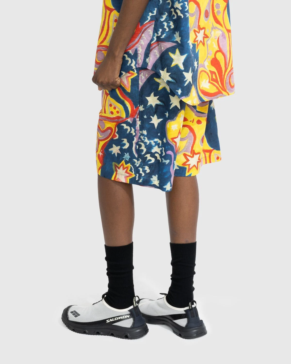 Marni X No Vacancy Inn – Poplin Shorts Multi - Image 3