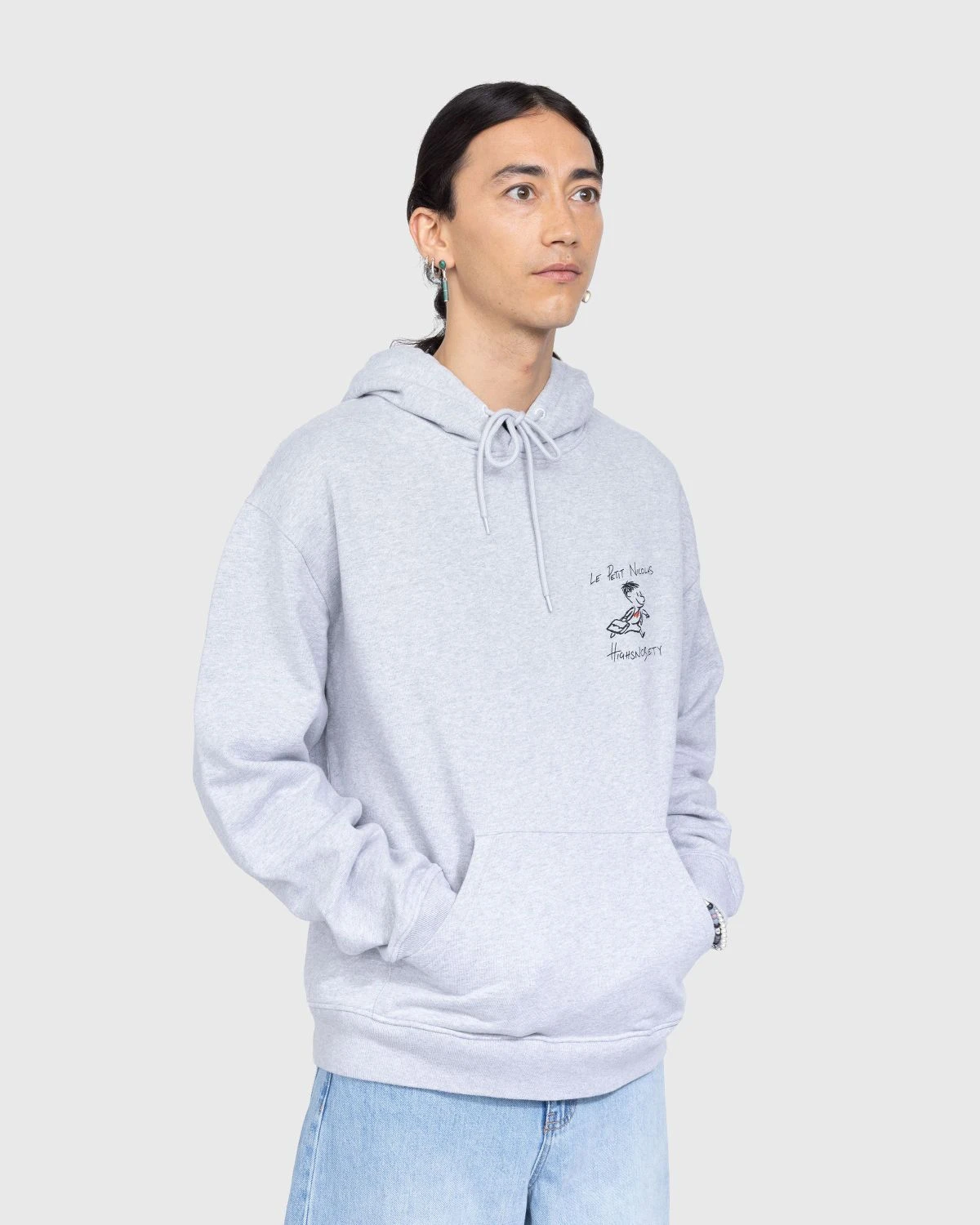 Le Petit Nicolas X Highsnobiety β Hoodie Grey - Image 4