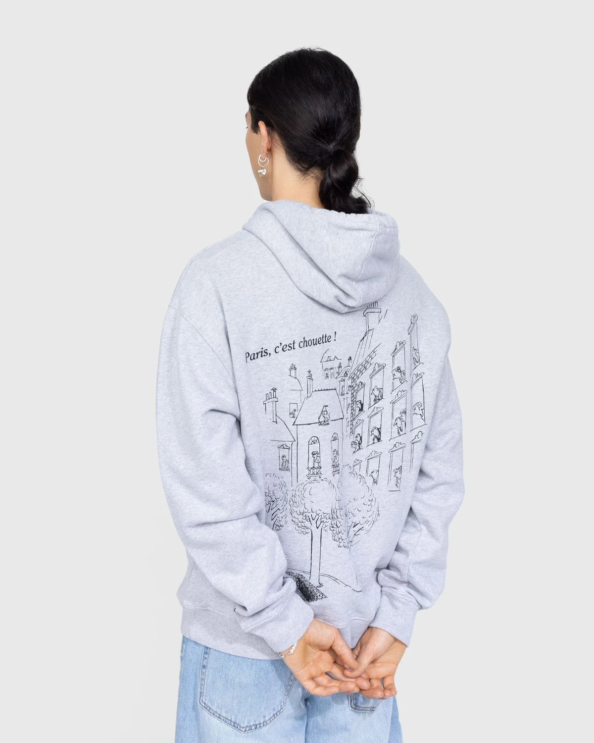 Le Petit Nicolas X Highsnobiety β Hoodie Grey - Image 3