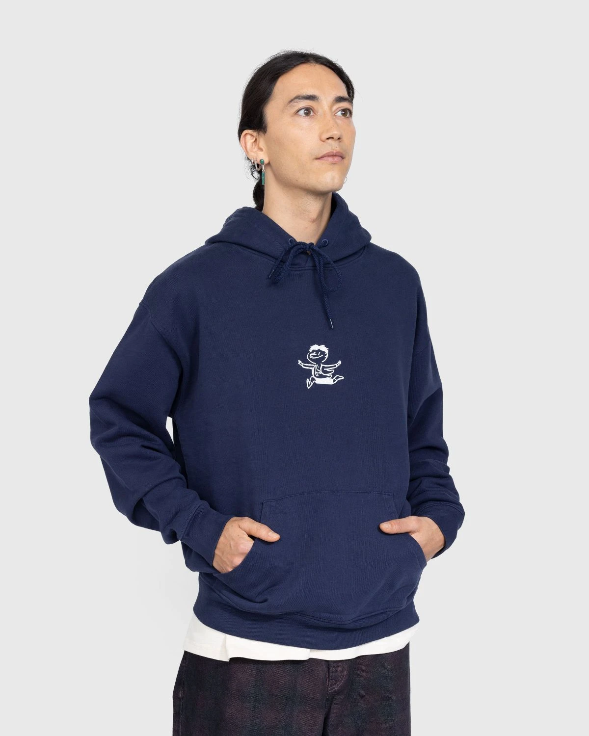 Le Petit Nicolas X Highsnobiety β Hoodie Navy Blue - Image 3