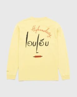 Loulou Paris X Highsnobiety – Long Sleeve T-Shirt Lemon