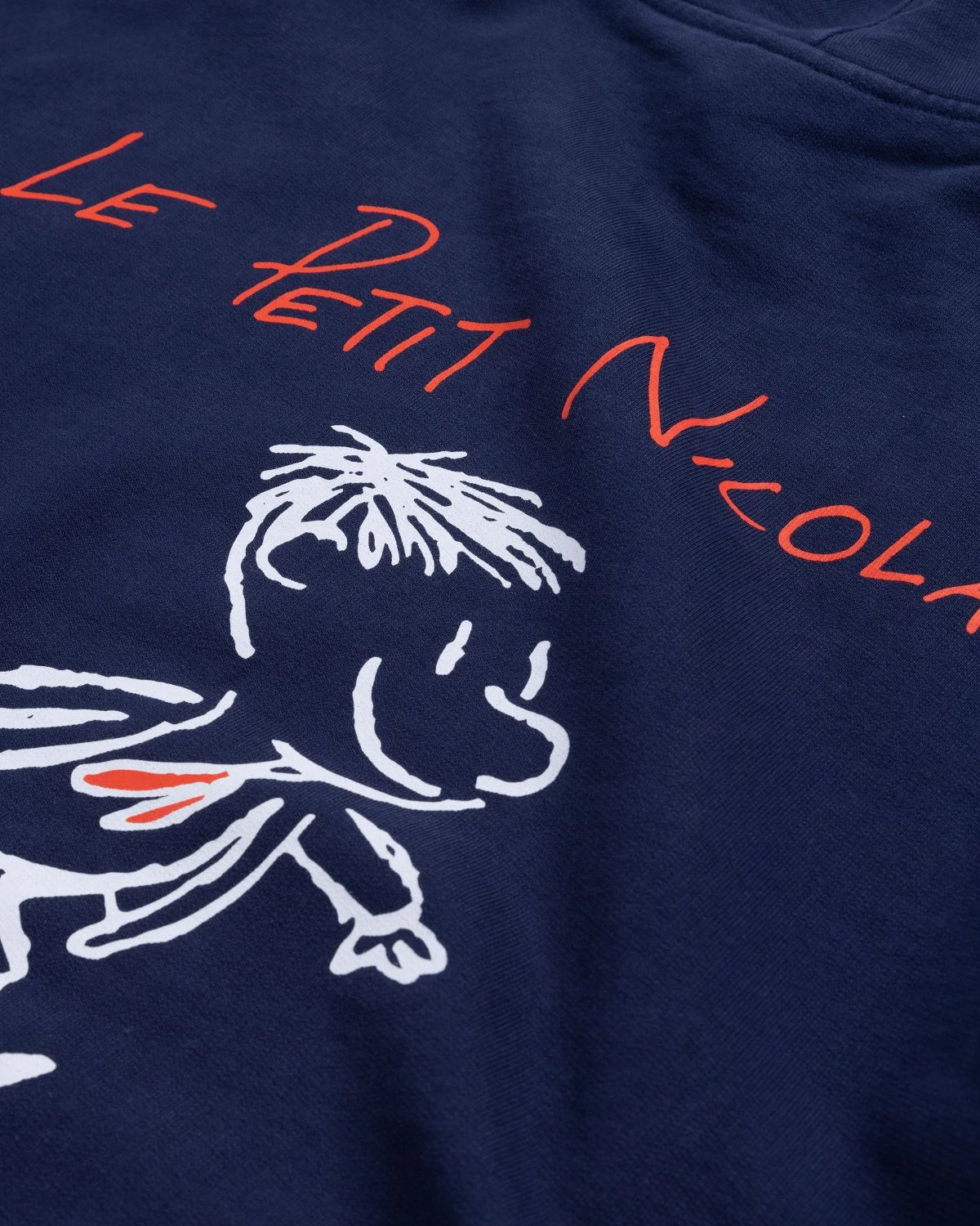 Le Petit Nicolas X Highsnobiety β Hoodie Navy Blue - Image 7