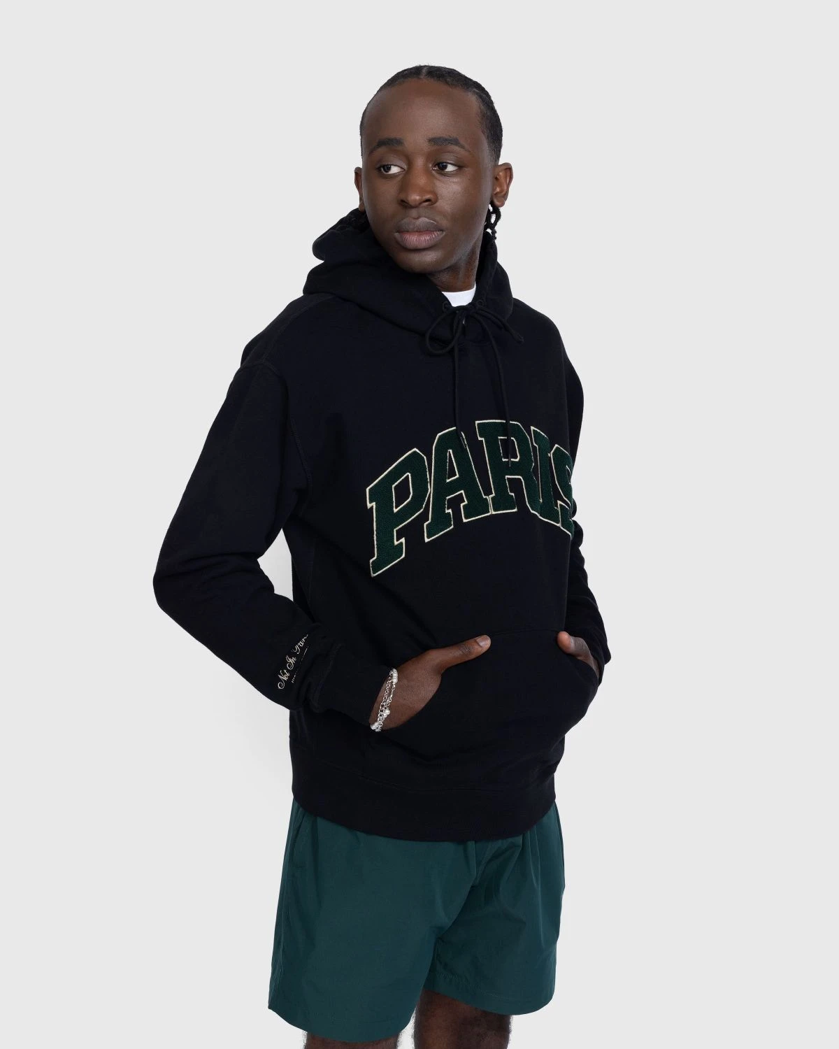 Highsnobiety β Not In Paris 5 Hoodie Black 1 - Image 3