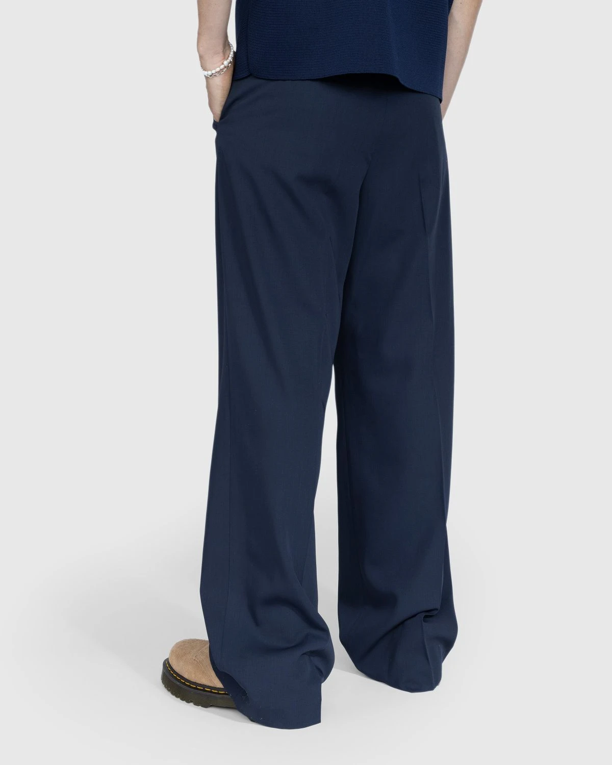 Our Legacy β Sailor Trouser Phantom Blue Summer Wool - Image 3