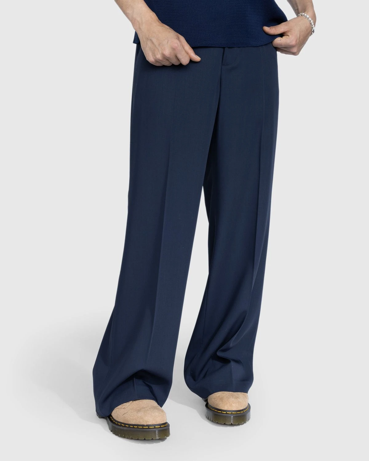 Our Legacy β Sailor Trouser Phantom Blue Summer Wool - Image 2