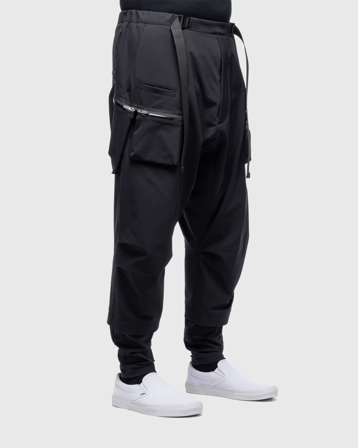 ACRONYM – P23Q-DS Schoeller Dryskin Cargo Pant Black - Image 4