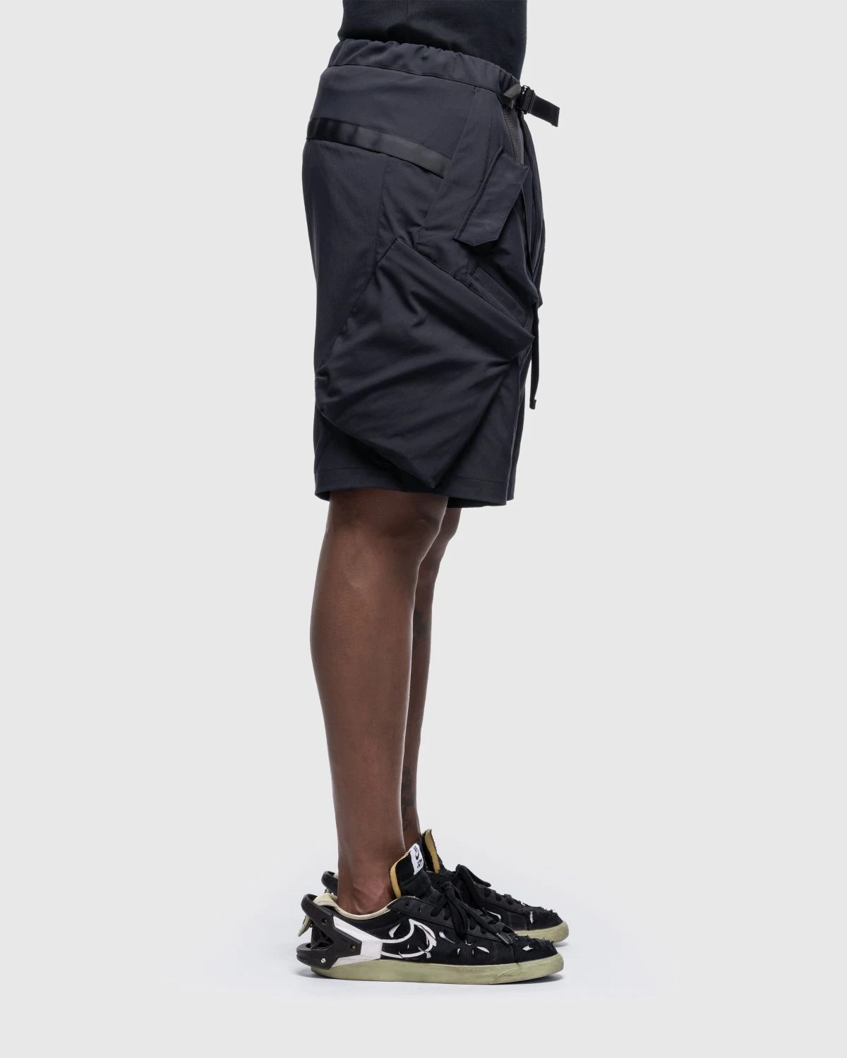 ACRONYM – SP29-M Nylon Stretch BDU Shorts Black - Image 4