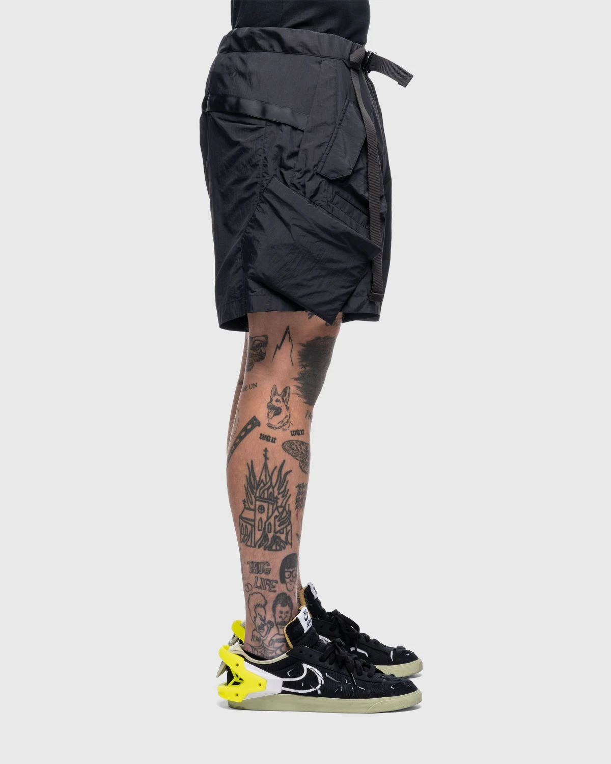 ACRONYM β SP29K-M Nylon BDU Short Black - Image 4