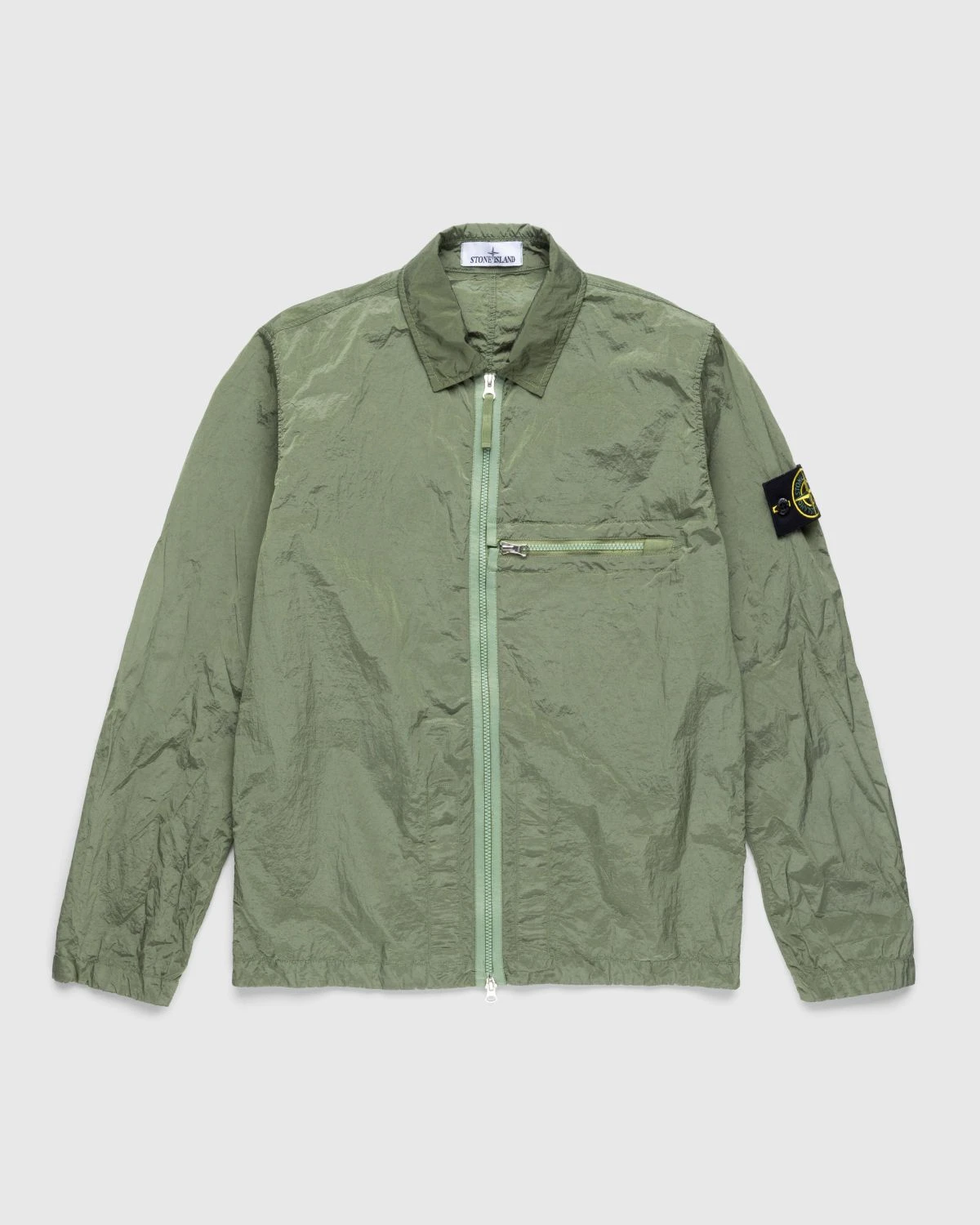 Stone Island โ Overshirt Green 10919