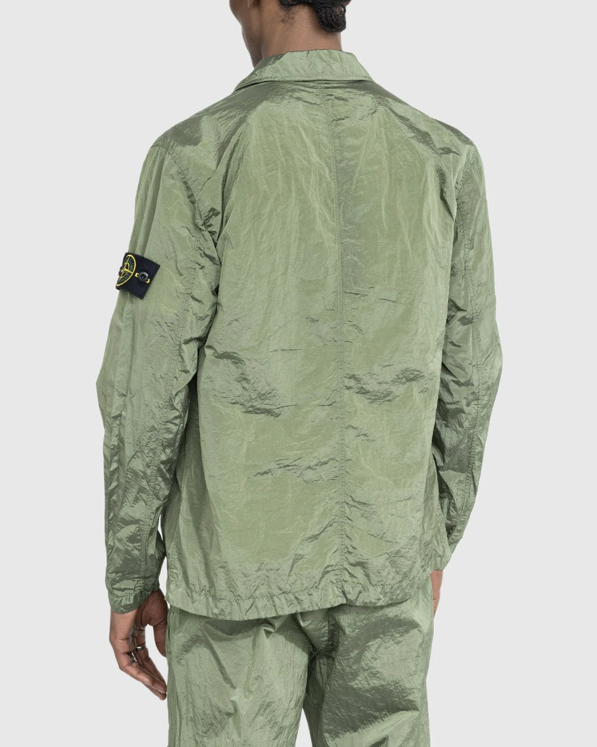 Stone Island โ Overshirt Green 10919 - Image 3