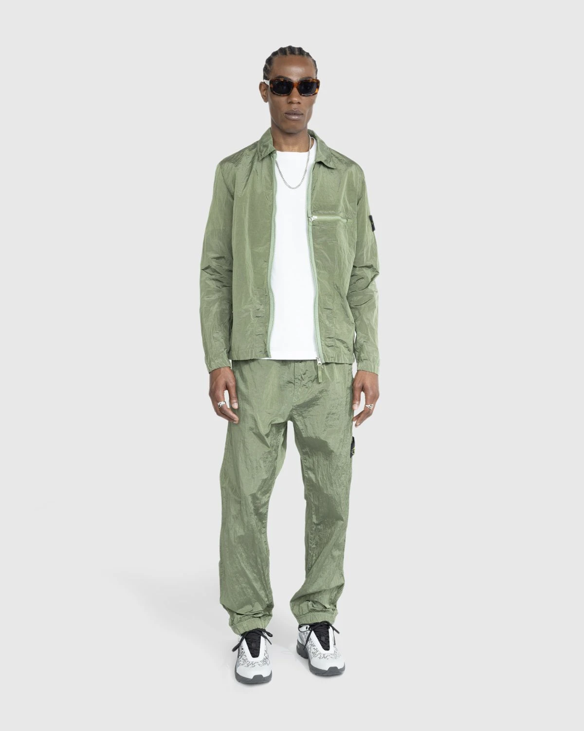Stone Island โ Overshirt Green 10919 - Image 4
