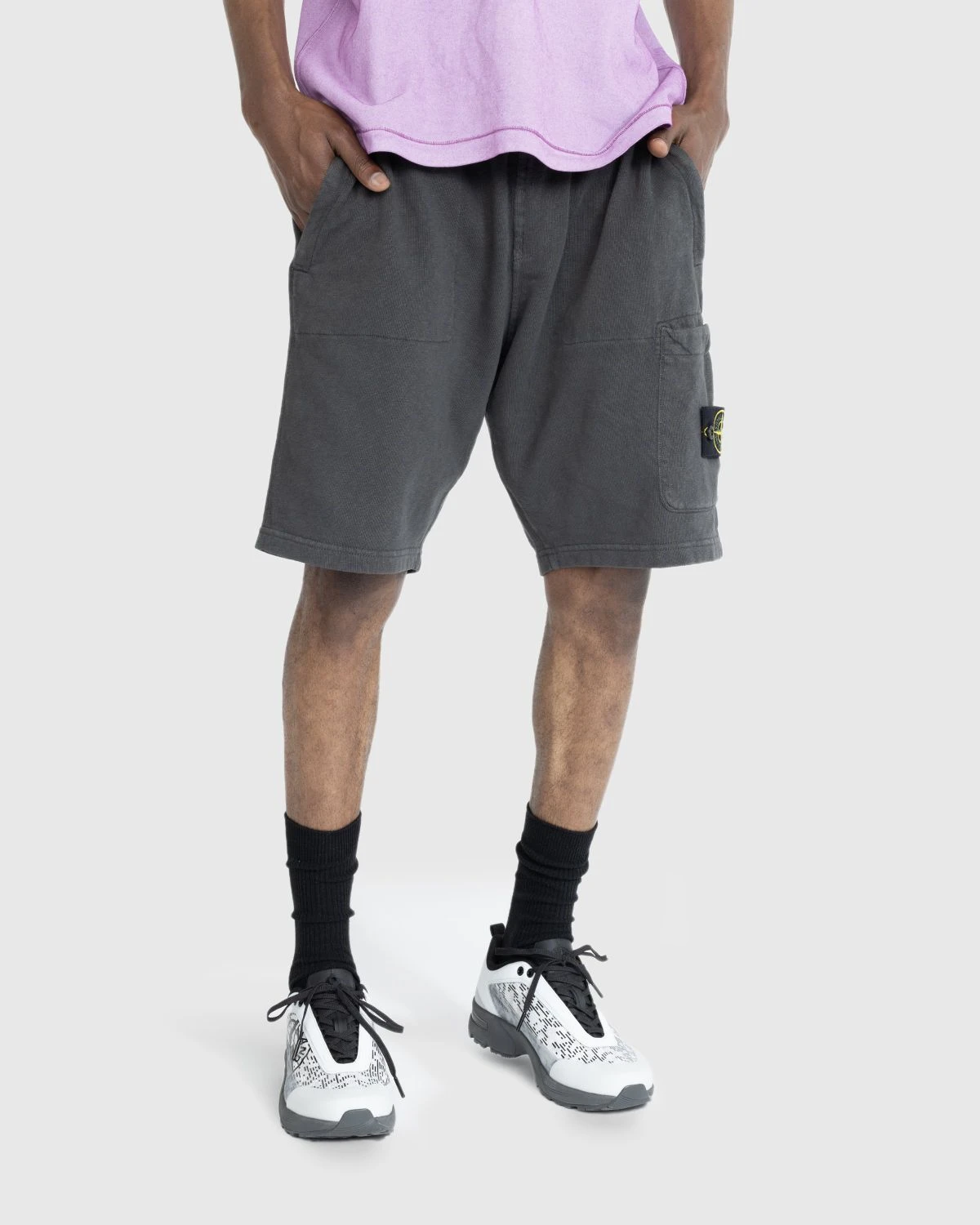Stone Island β Felpa Bermuda Grey 781564060 - Image 2