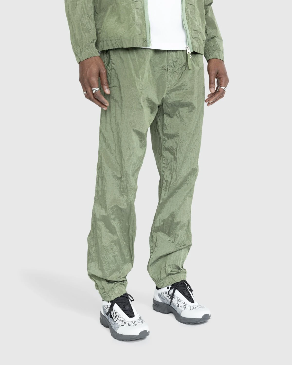 Stone Island โ Pantalone Loose Green 31019 - Image 2
