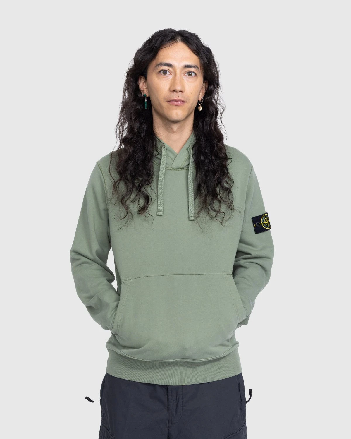 Stone Island β Felpa Green 64151 - Image 2