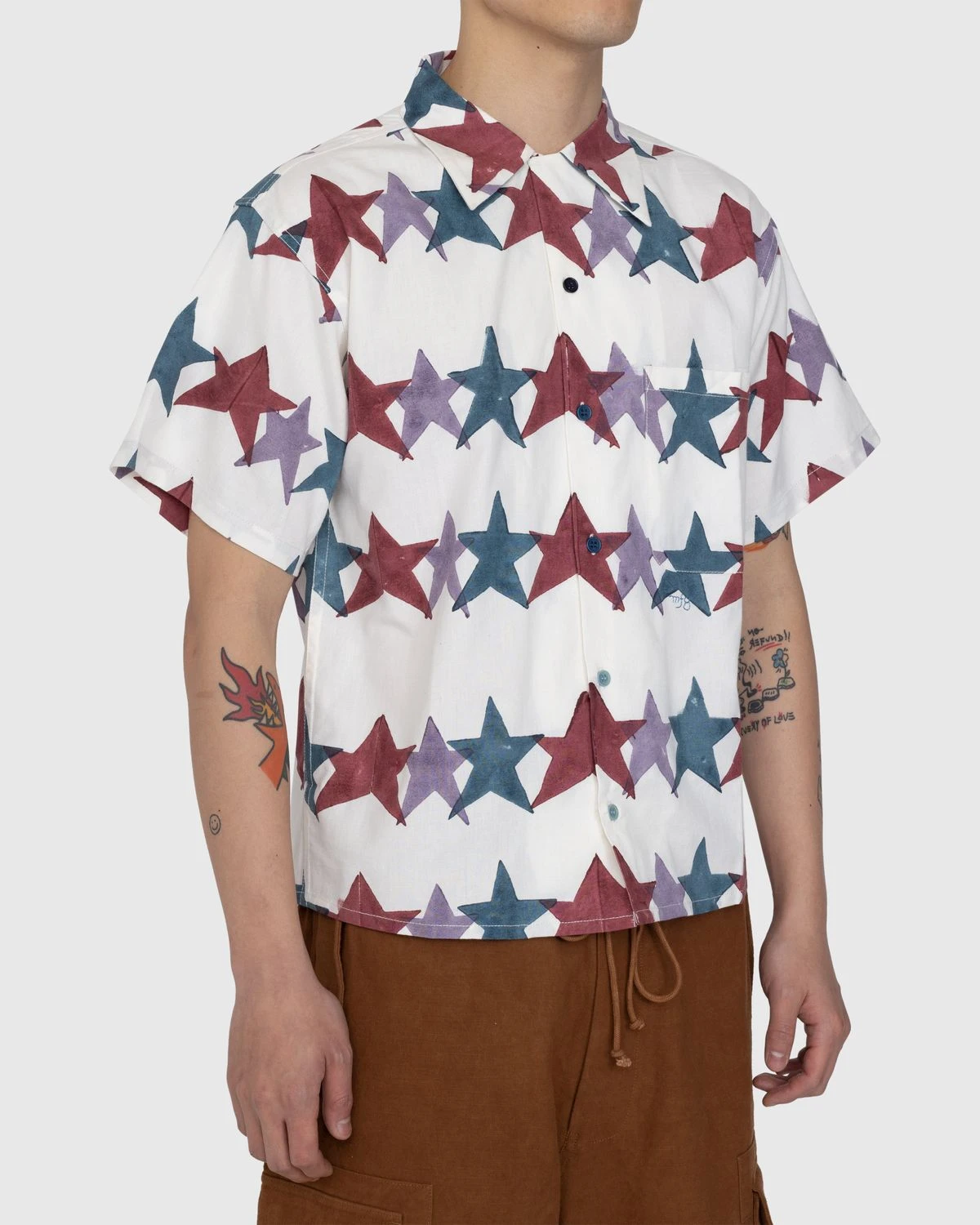 Story Mfg. – Shore Shirt Star Block Print Multi - Image 3