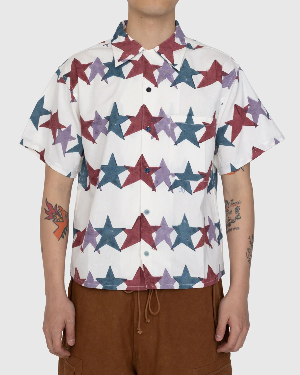 Story Mfg. – Shore Shirt Star Block Print Multi - Image 2
