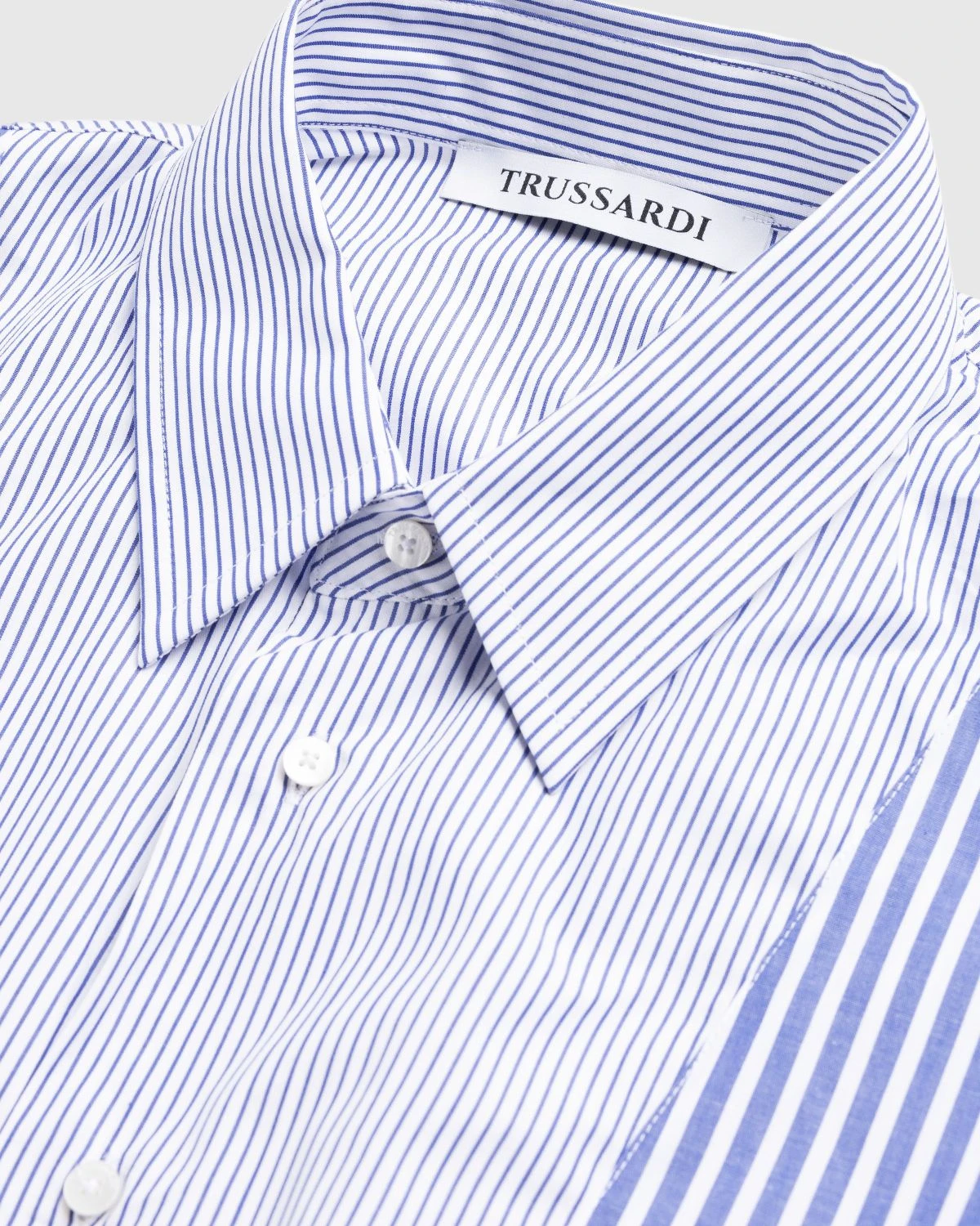 Trussardi – Shirt Cotton Mix Stripes - Image 5