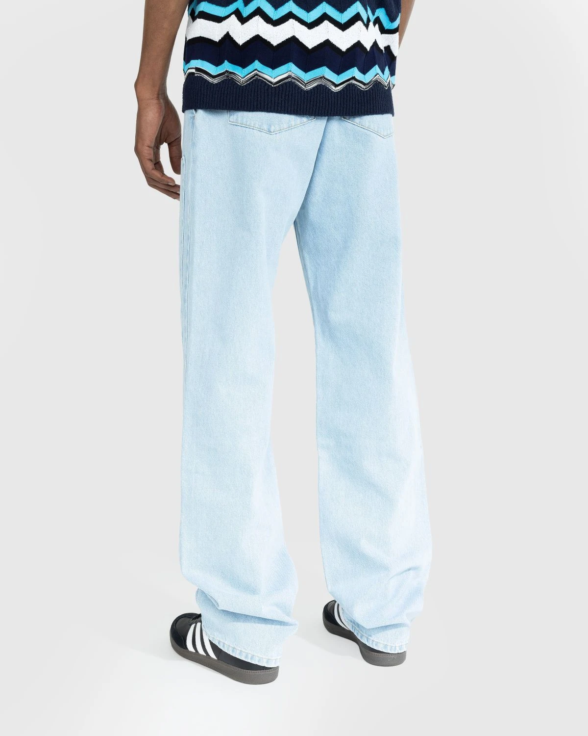 Winnie New York – Double Knee Trouser Light Blue - Image 3