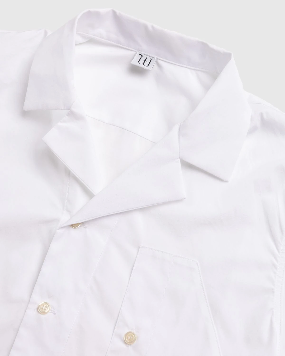 Winnie New York – Short-Sleeve Button-Down Shirt White - Image 6