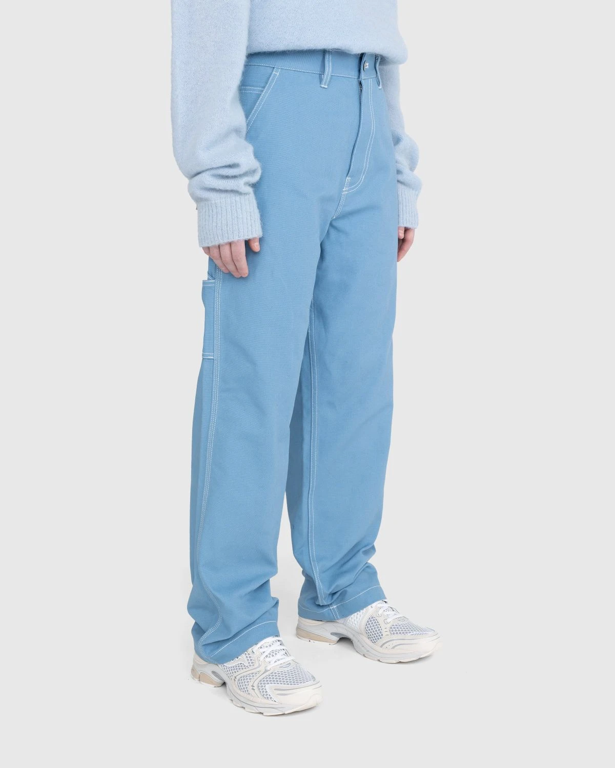 Highsnobiety – Carpenter Trouser Light Blue - Image 5