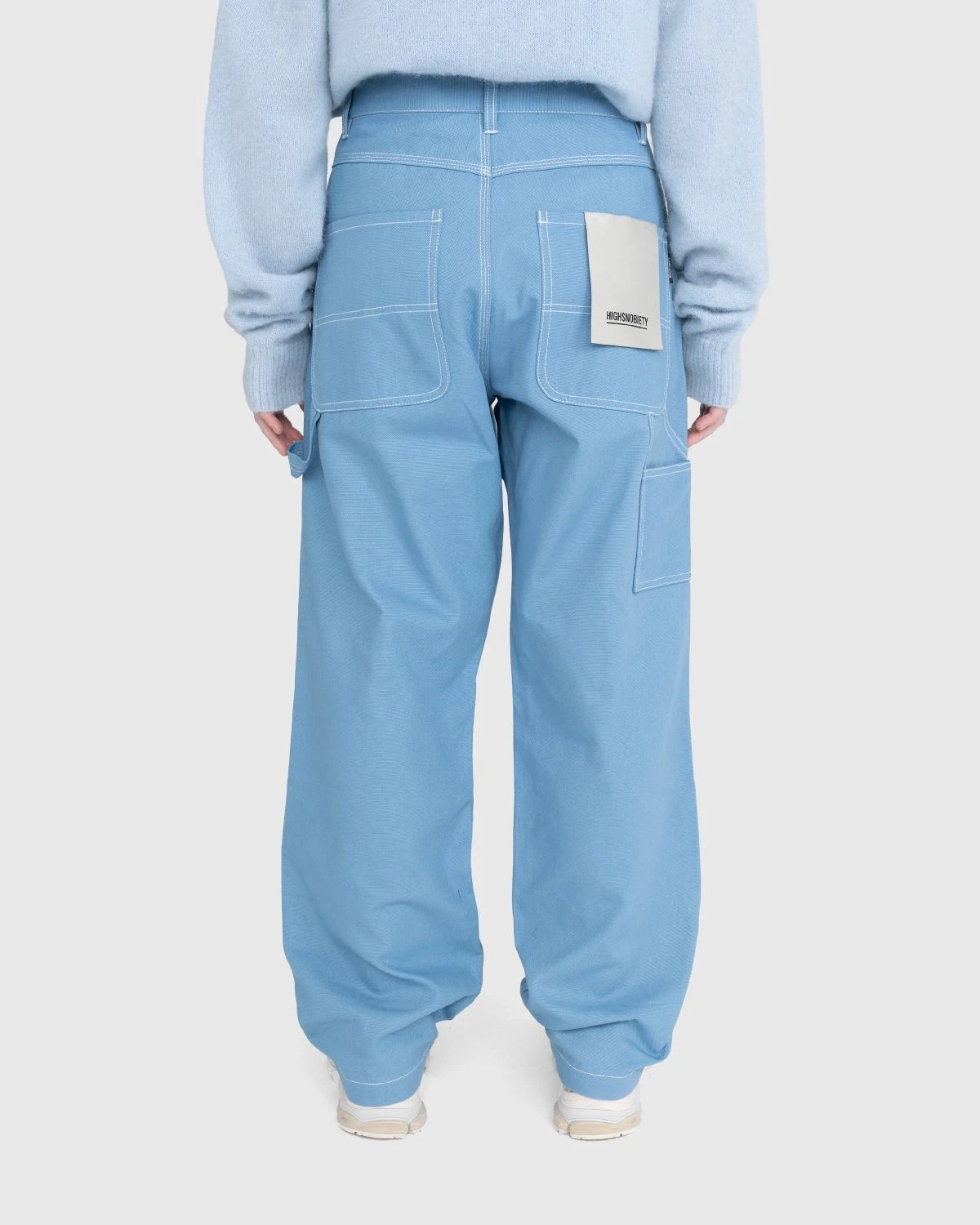 Highsnobiety – Carpenter Trouser Light Blue - Image 4