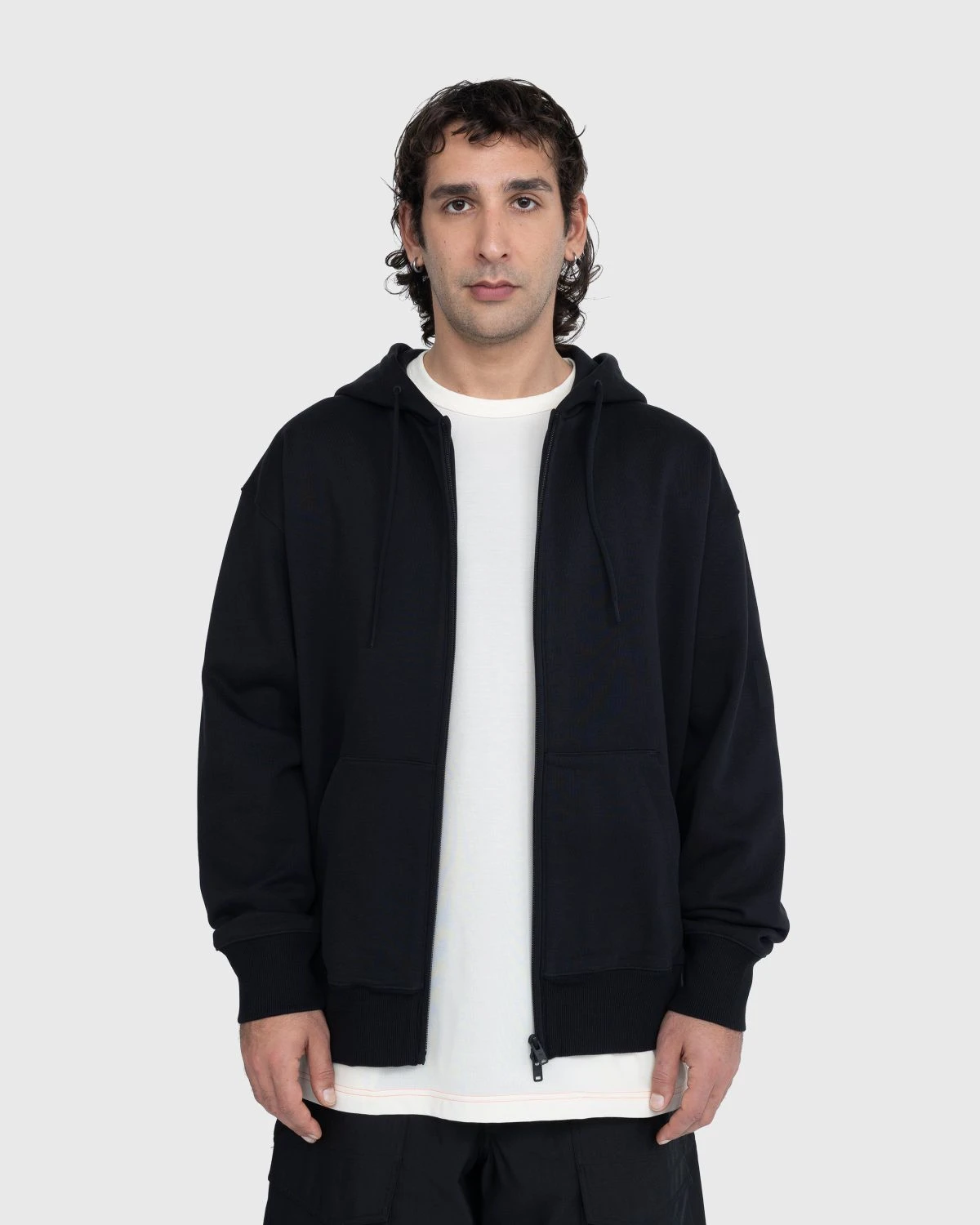 Y-3 – FT Zip Hoodie Black - Image 2
