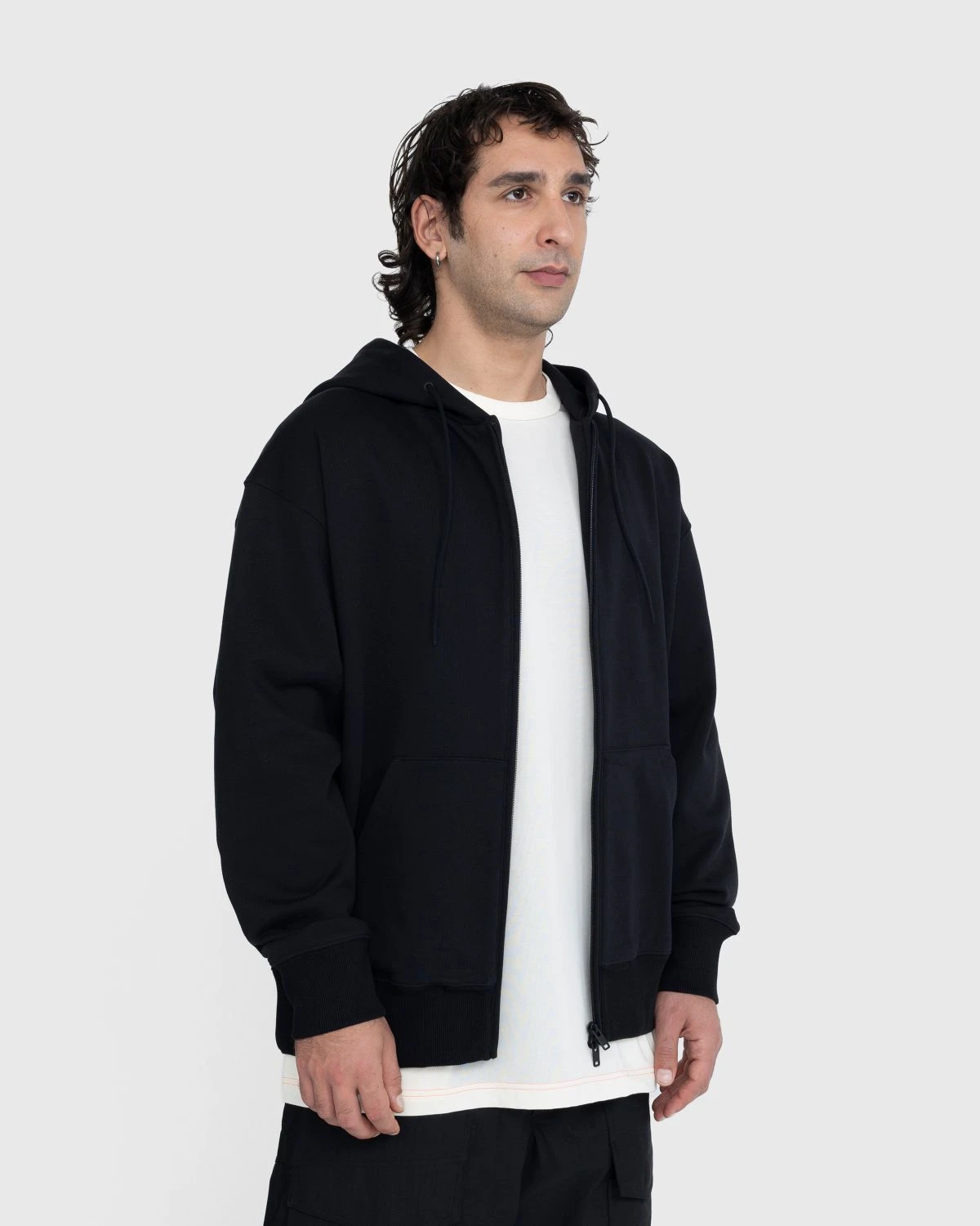 Y-3 – FT Zip Hoodie Black - Image 4