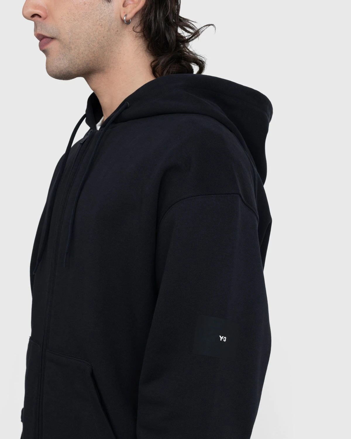 Y-3 – FT Zip Hoodie Black - Image 5