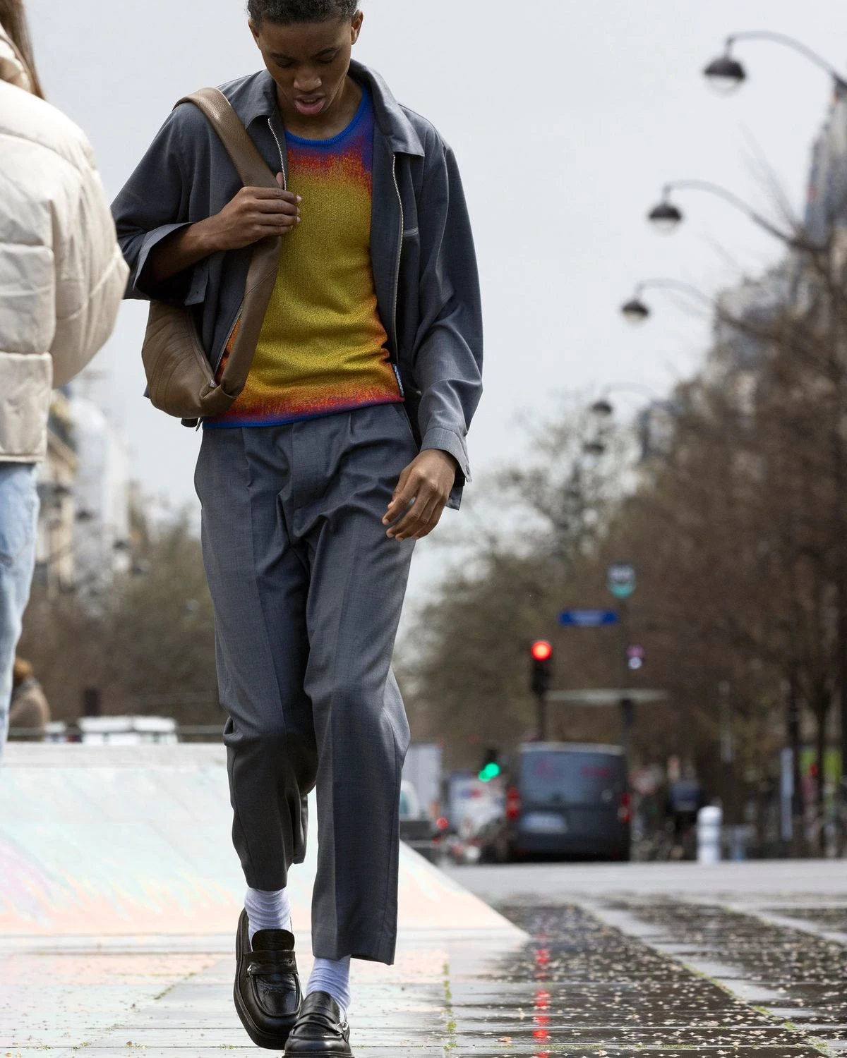 Highsnobiety – Tropical Wool Suiting Pants Sand - Image 2