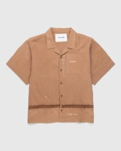 Story Mfg. – Greetings Shirt Brown Ground Hugger